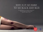 Famous dress used in domestic violence ad