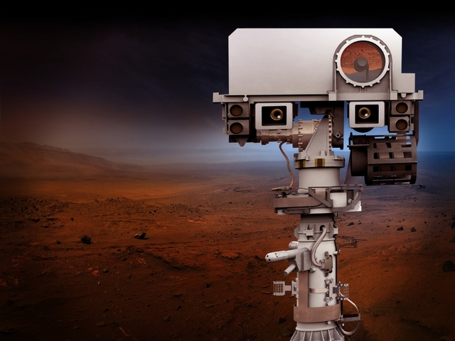 NASA's Mars telescope spied Curiosity rover on planet's rocky surface