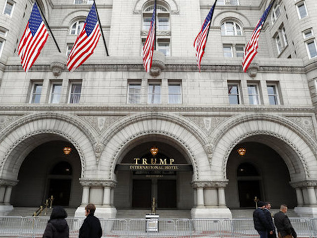 Police responded to call of shots fired near Trump's DC hotel