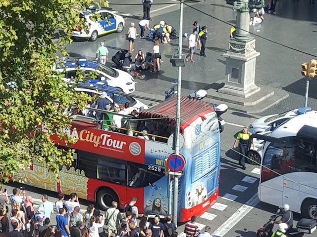 Photos: The aftermath on Las Ramblas after terror strikes Barcelona