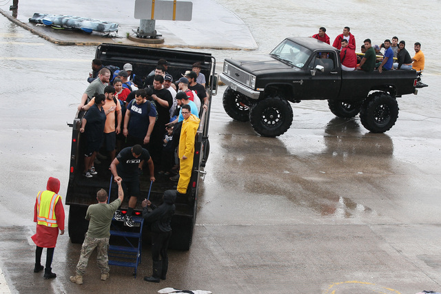 Hurricane Harvey rescue efforts