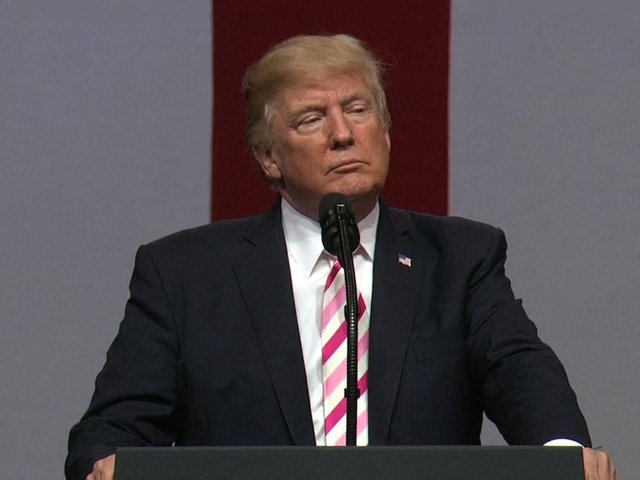 Trump tweets supporting losing candidate deleted