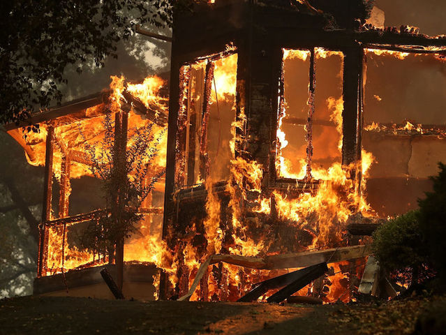 Photos: Wildfires ravage California's wine country