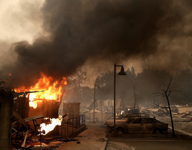 California wildfires: 36 dead, nearly 6,000 buildings destroyed so far