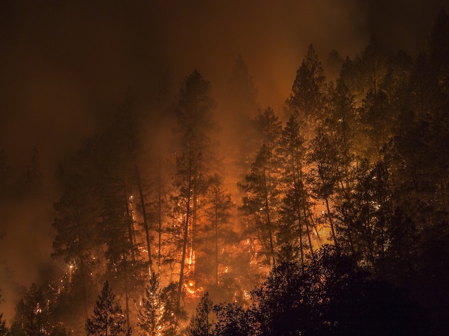 Progress made in fighting California flames