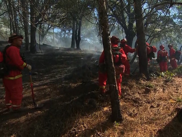 California prisoners join crews, help battle wildfires