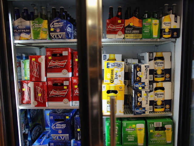 Wisconsin man spends night drinking convenience store's beer cooler