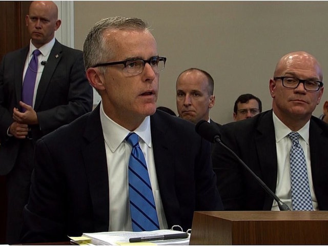 McCabe seeks immunity for testimony in congressional hearing over FBI handling of email probe