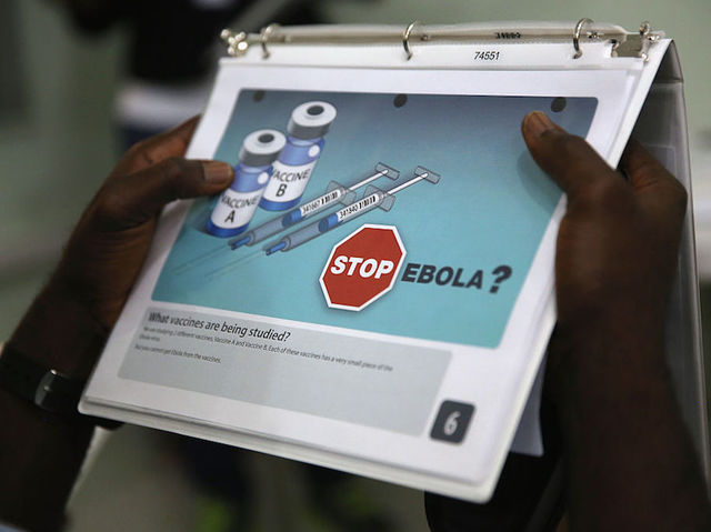 Officials working to stop Ebola outbreak in Congo distribute experimental vaccine