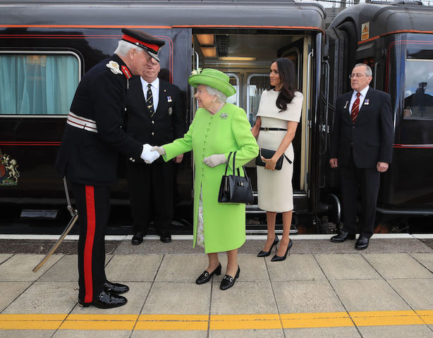 Meghan Markle and Queen Elizabeth's day out on the Royal Train
