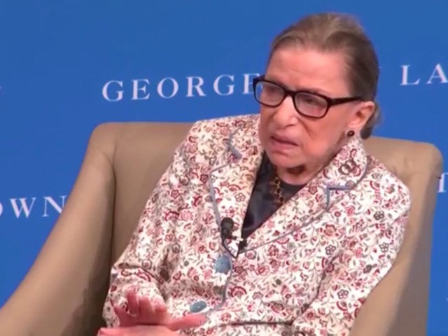 Justice Ginsburg returns to Supreme Court for work after fall