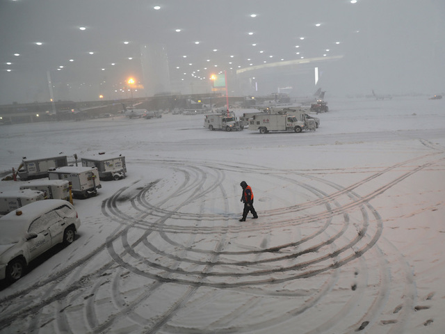 Snowstorm forces more than 200 students to stay in New Jersey schools overnight