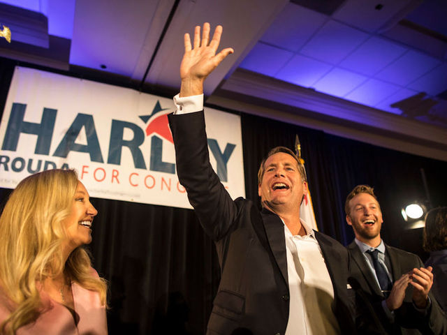 California Democrat Harley Rouda defeats longtime Rep. Dana Rohrabacher