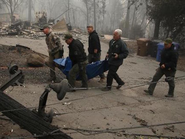 Utility workers found damaged electrical tower, bullet holes near site of Camp Fire origin